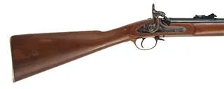 Enfield Pattern 1853 Three Band Infantry Musket,
.577 caliber, 39" barrel,
percussion, walnut, brass, 
used, by Parker Hale, England
